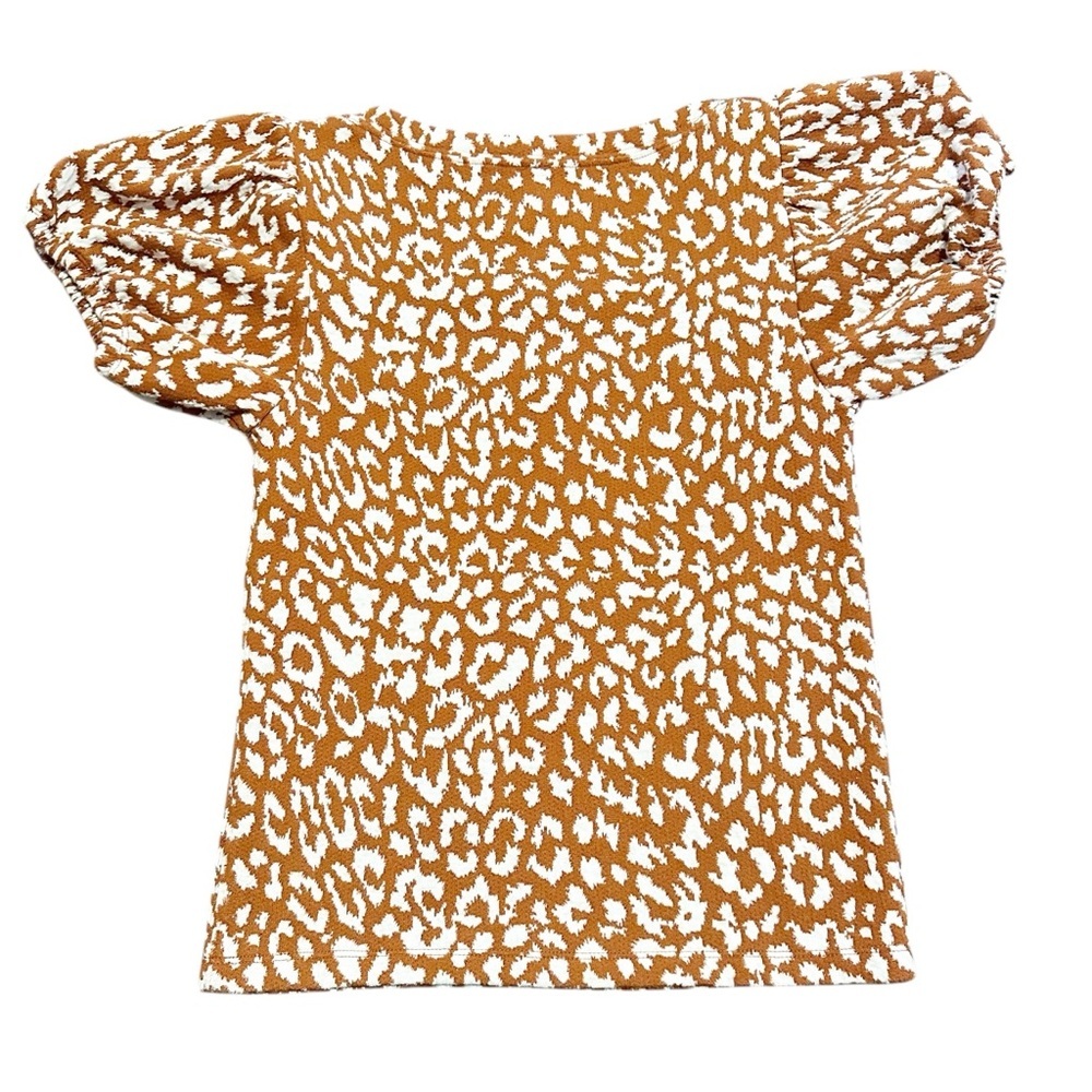 Free people• No Type Tee in Brown Size Small and Large Animal Print Boho - Picture 5 of 13